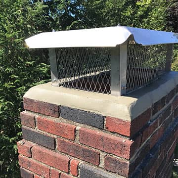 Chimney caps prevent water, animinals and debris from entering your chimney