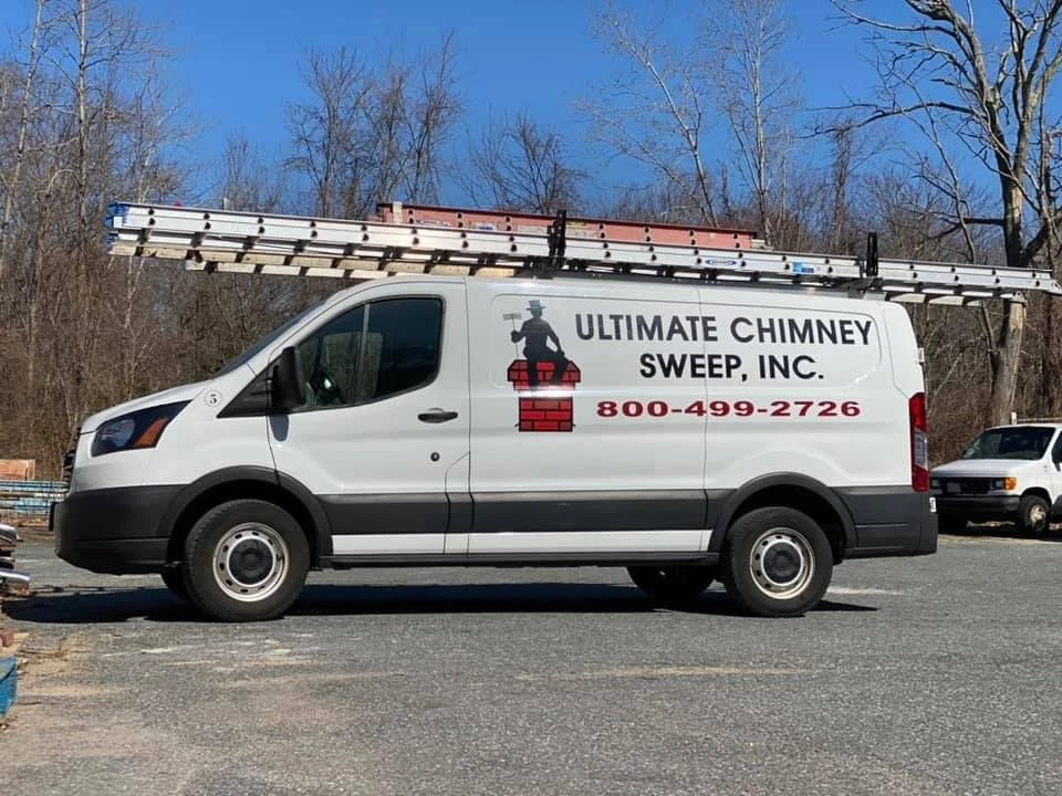Ultimate Chimney Sweep company work van