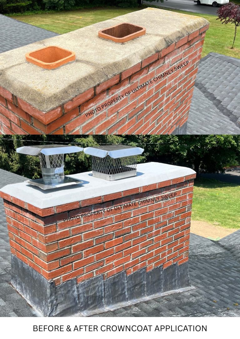 Before and after CrownCoat application