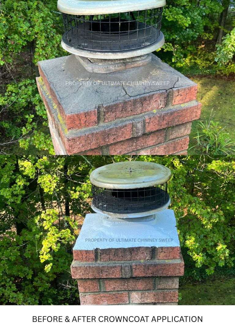 Before and after CrownCoat application